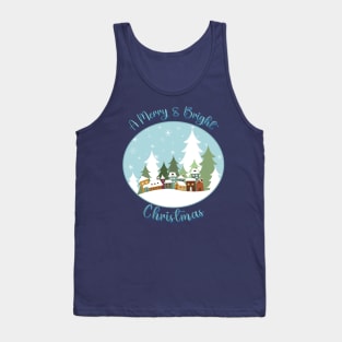 Merry & Bright Christmas Tank Top